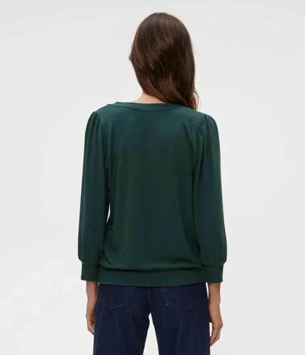 Michael Stars Gabriella V-Neck Top- Loungewear