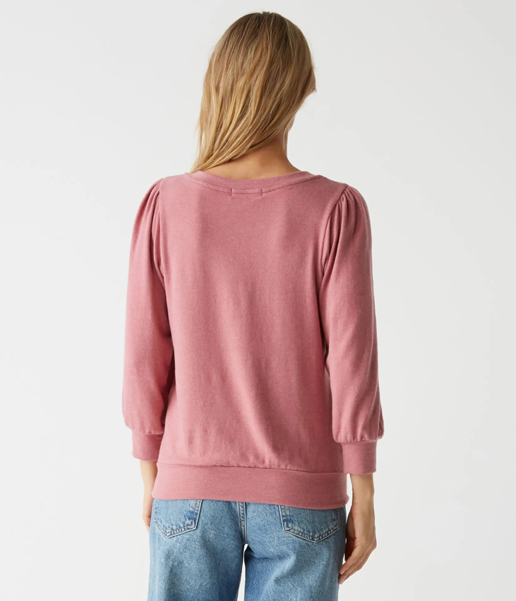 gabriella_vneck_top_24.webp Michael Stars Gabriella V-Neck Top- Loungewear