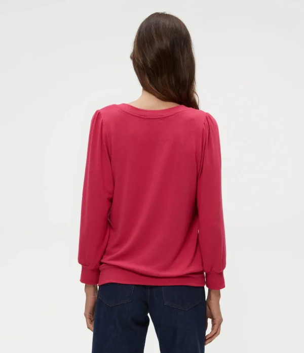 Michael Stars Gabriella V-Neck Top- Loungewear