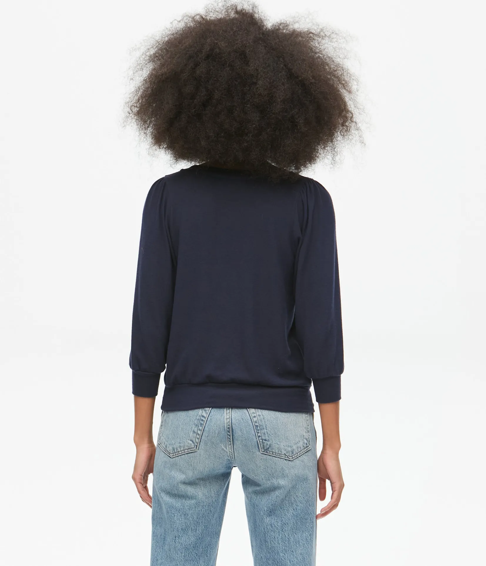 gabriella_vneck_top_43.webp Michael Stars Gabriella V-Neck Top- Loungewear