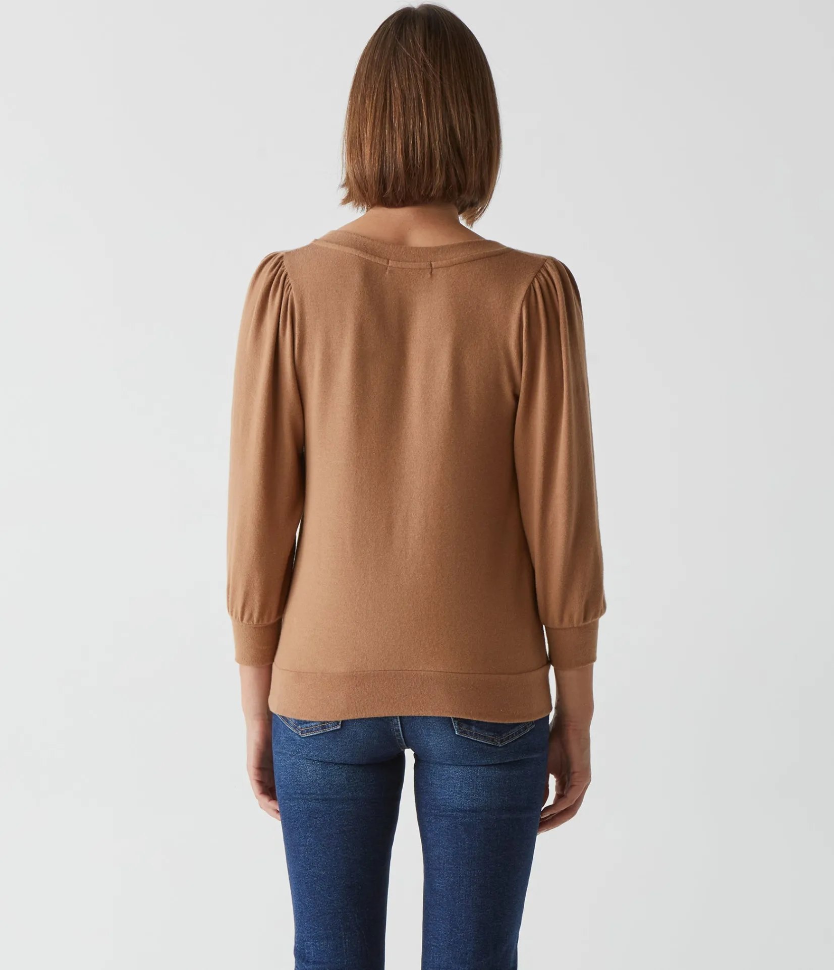 gabriella_vneck_top_51.webp Michael Stars Gabriella V-Neck Top- Loungewear