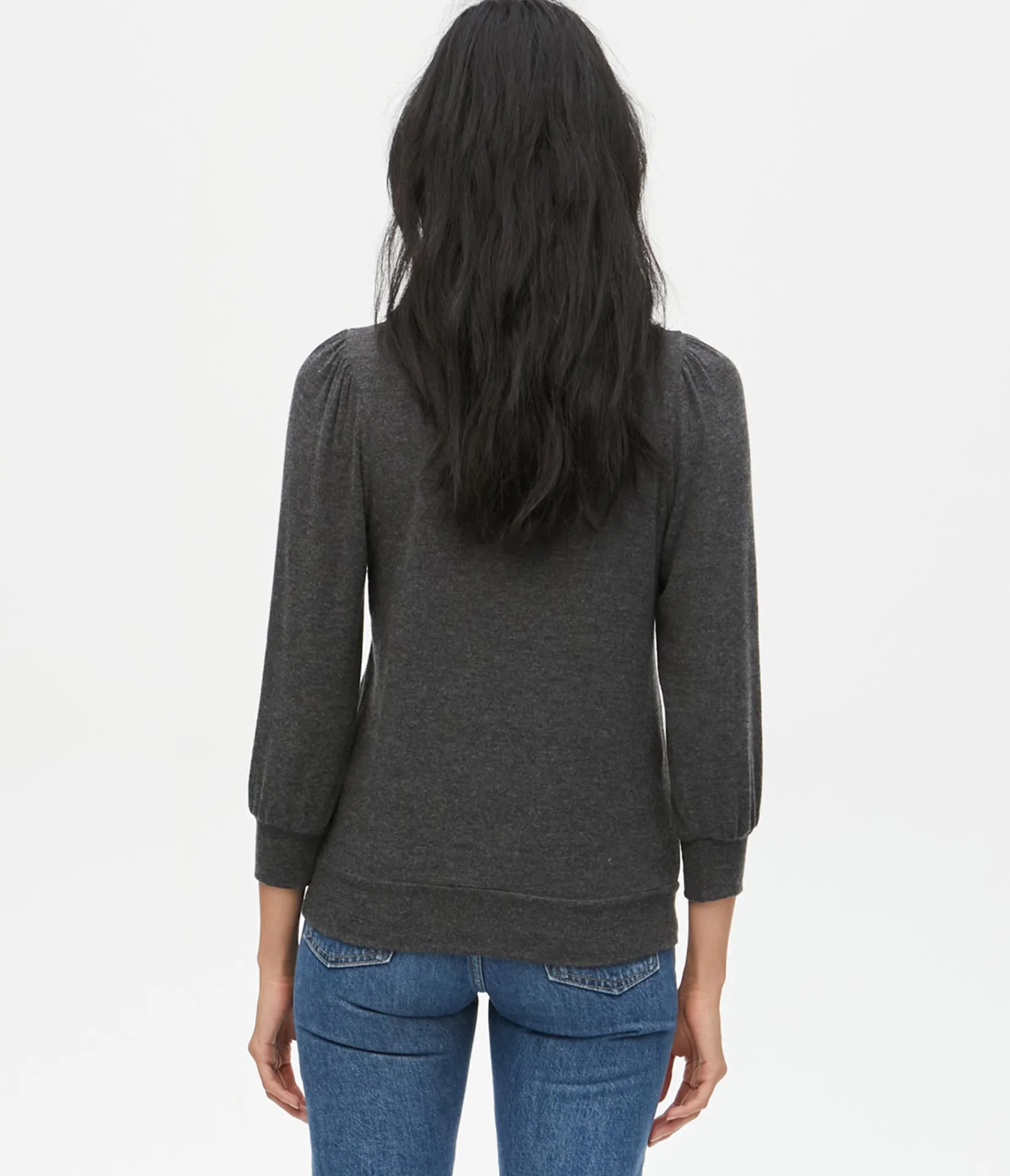 gabriella_vneck_top_54.webp Michael Stars Gabriella V-Neck Top- Loungewear