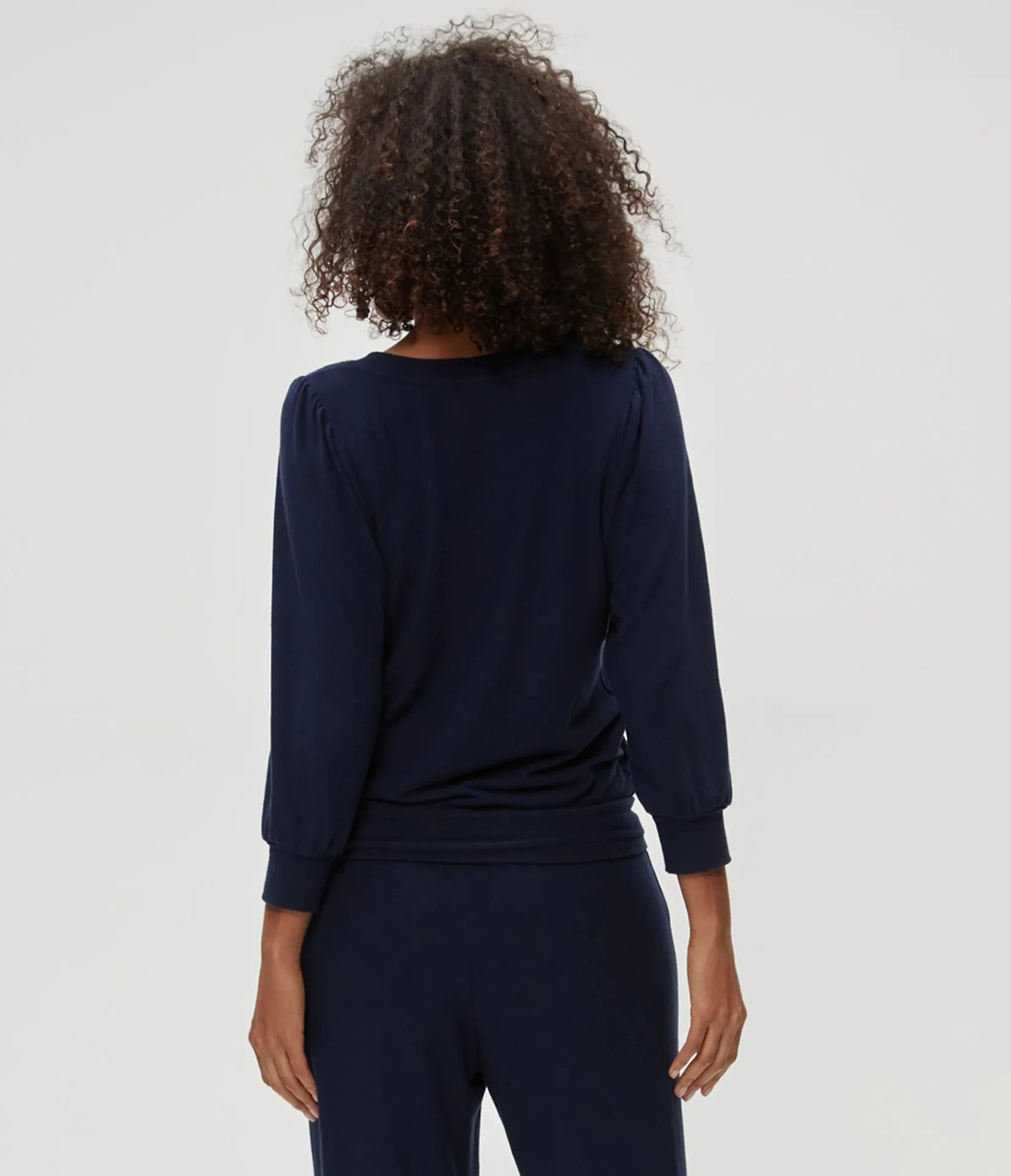 gabriella_vneck_top_7.webp Michael Stars Gabriella V-Neck Top- Loungewear
