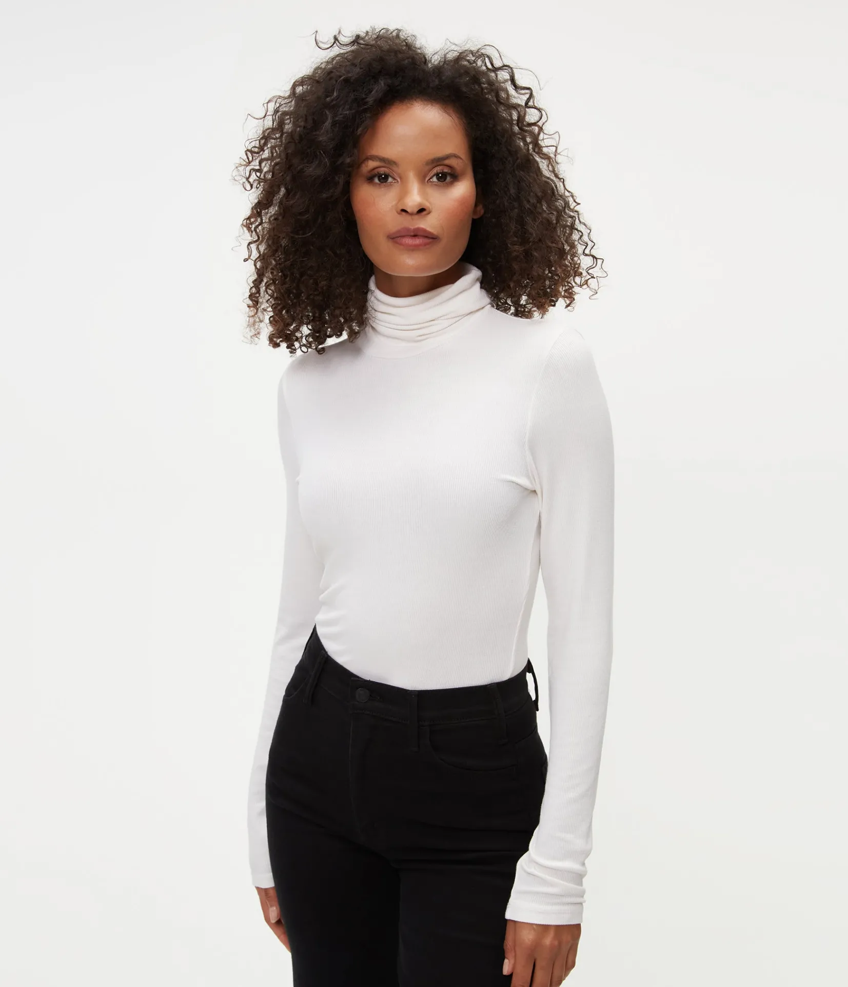 gail_ribbed_turtleneck_0.webp Michael Stars Gail Ribbed Turtleneck- T-Shirts
