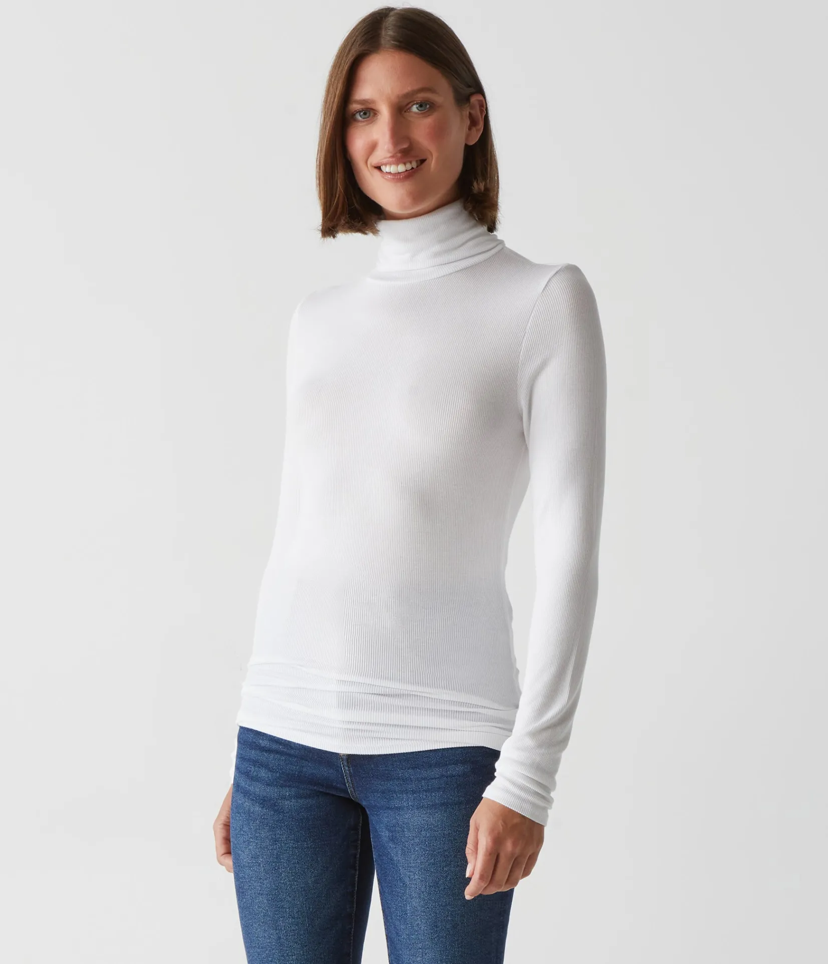 gail_ribbed_turtleneck_6.webp Michael Stars Gail Ribbed Turtleneck- T-Shirts