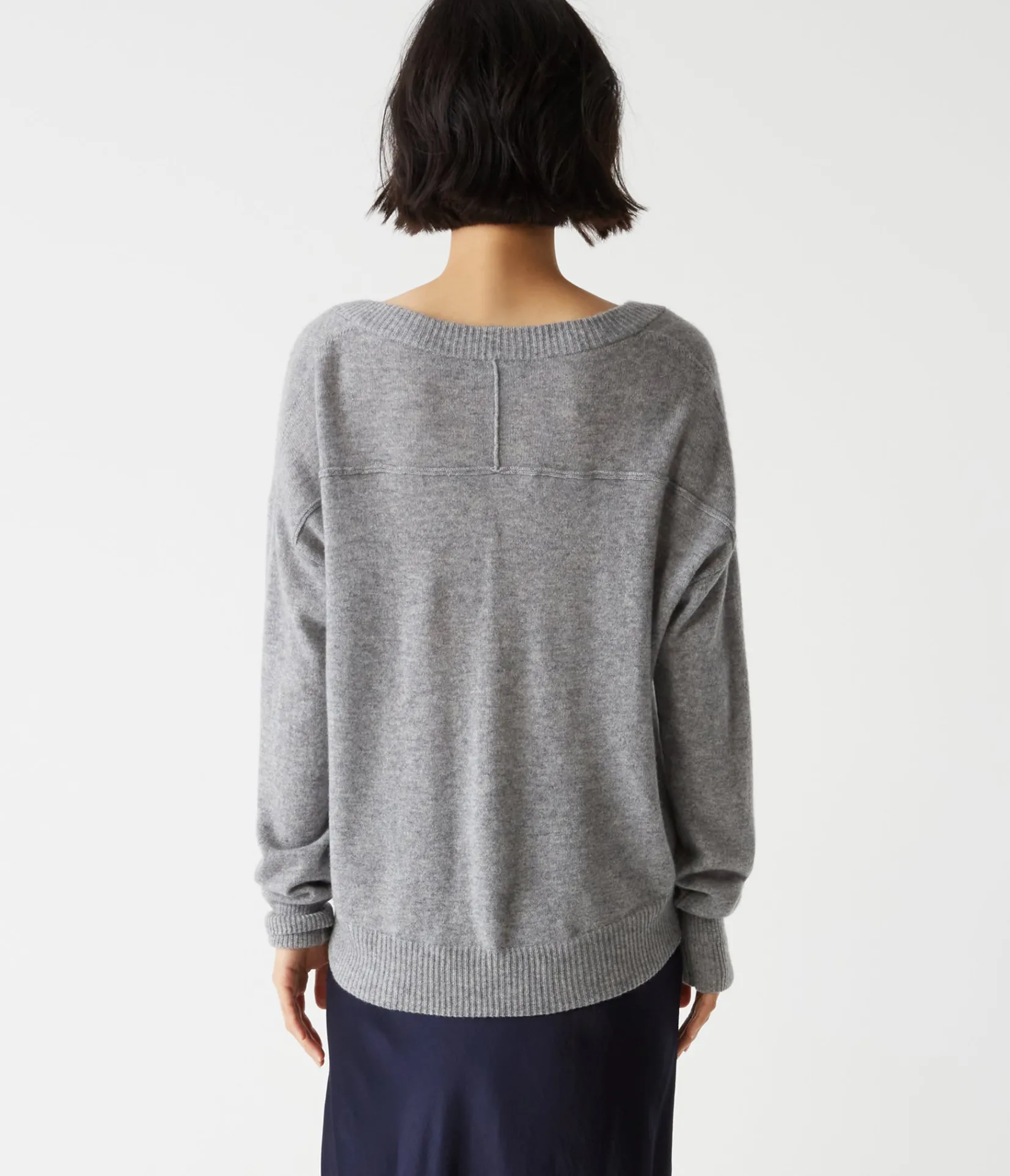 gemma_vneck_cashmere_sweater_11.webp Michael Stars Gemma V-Neck Cashmere Sweater- Sweaters & Cardigans