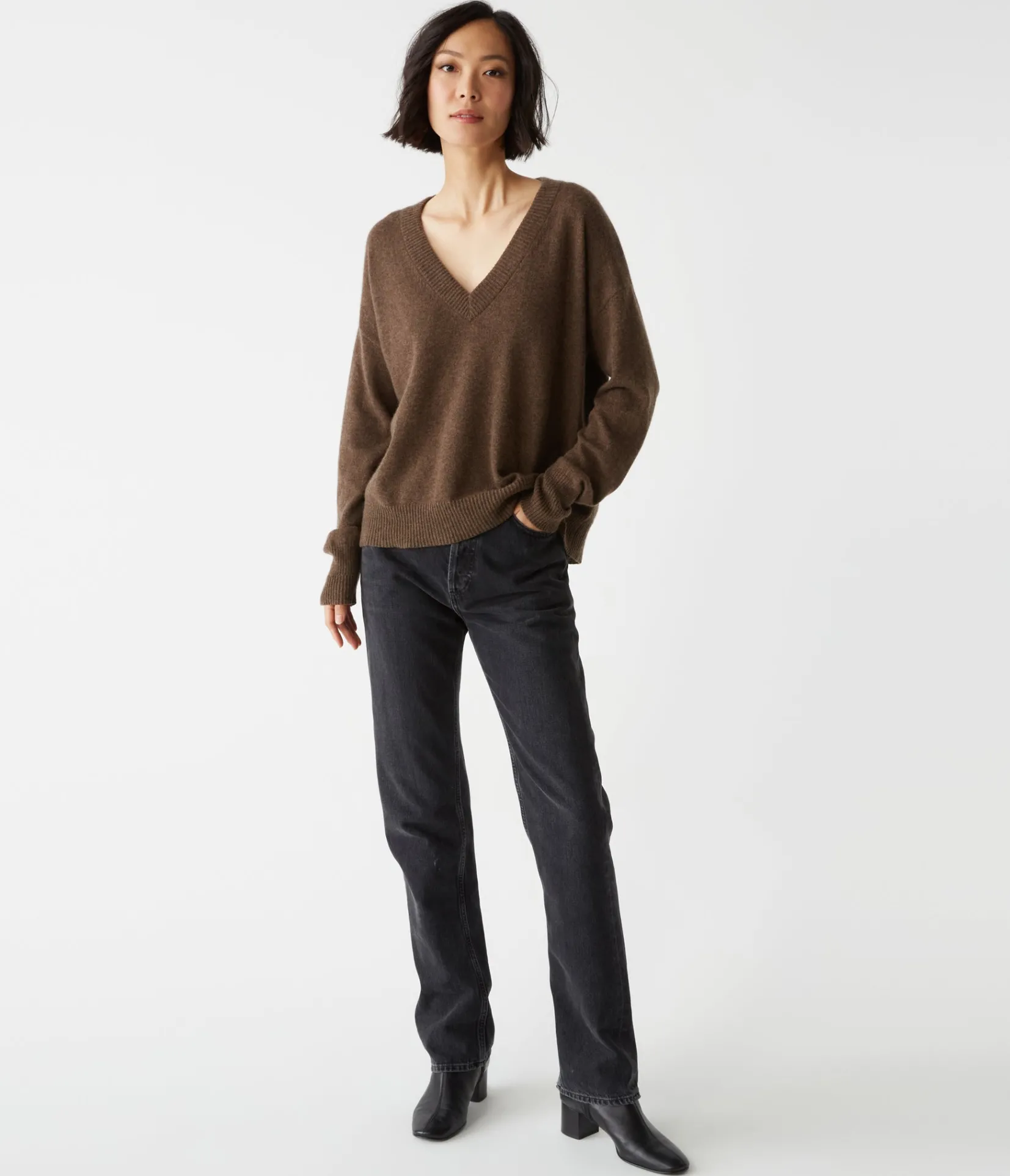 gemma_vneck_cashmere_sweater_25.webp Michael Stars Gemma V-Neck Cashmere Sweater- Sweaters & Cardigans