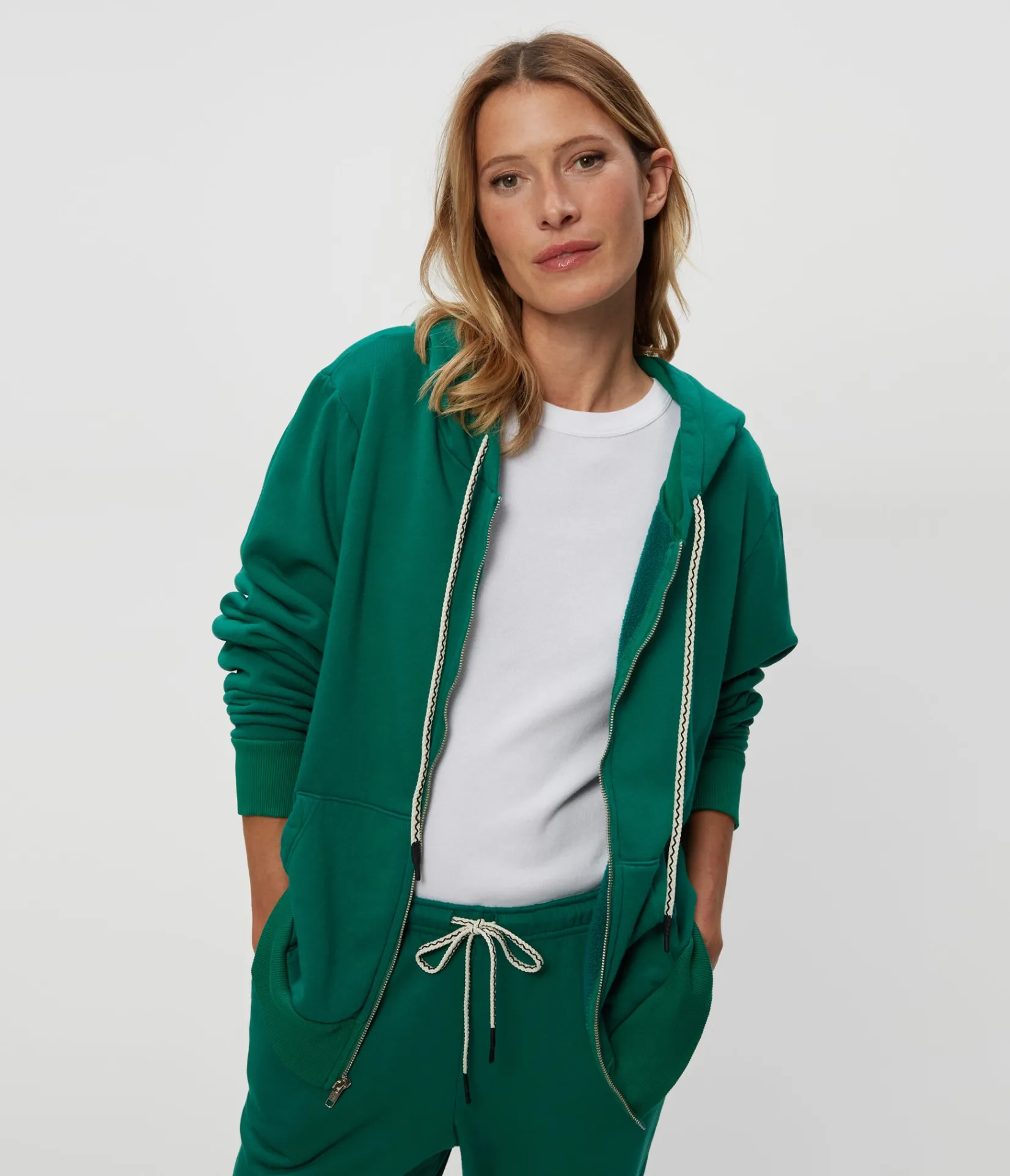 harper_plush_terry_zipup_hoodie_0.webp Michael Stars Harper Plush Terry Zip-Up Hoodie- Loungewear