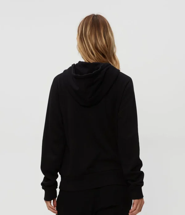 Michael Stars Harper Plush Terry Zip-Up Hoodie- Loungewear