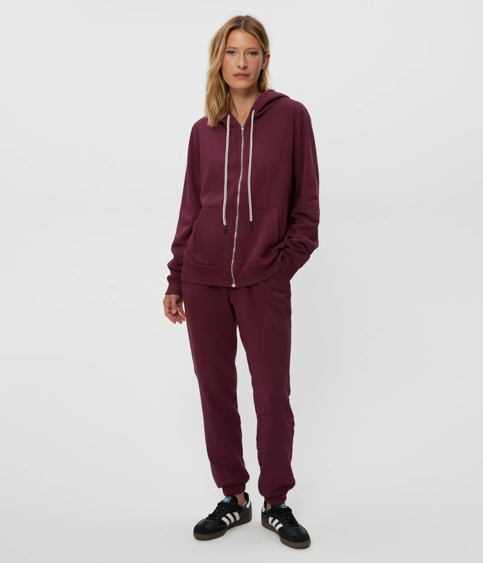 harper_plush_terry_zipup_hoodie_5.webp Michael Stars Harper Plush Terry Zip-Up Hoodie- Loungewear