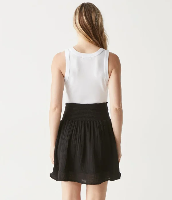 Michael Stars Havana Smocked Gauze Skirt- Pants, Shorts & Skirts