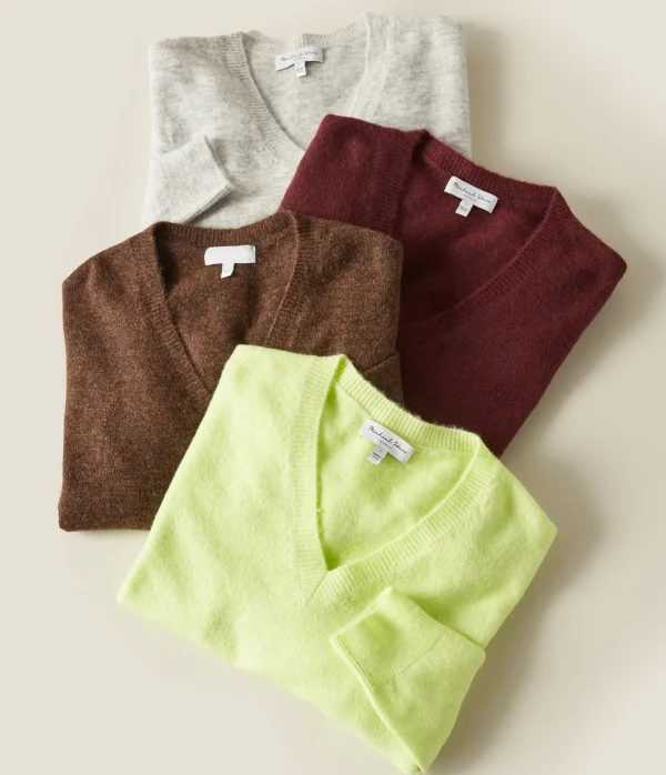 Michael Stars Hendrix V-Neck Sweater- Sweaters & Cardigans