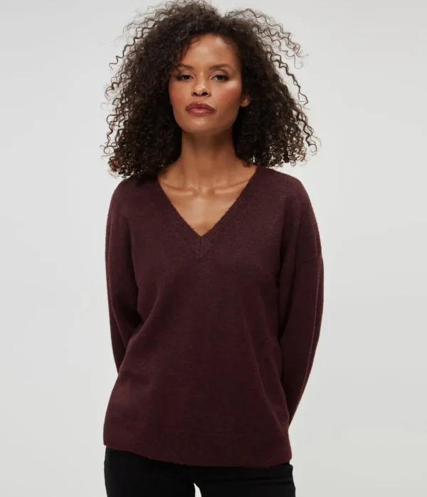 Michael Stars Hendrix V-Neck Sweater- Sweaters & Cardigans