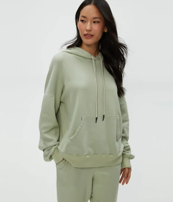 Michael Stars Honey Plush Hoodie- Loungewear