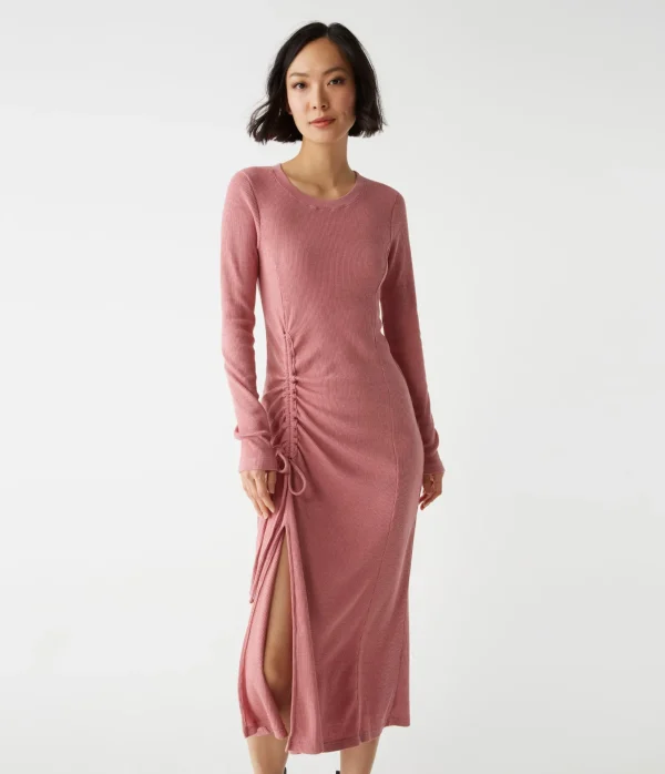 Michael Stars Ilia Thermal Midi Dress- Dresses | Midi Dresses
