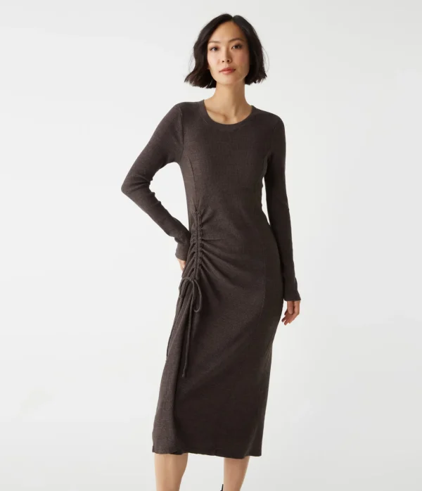 Michael Stars Ilia Thermal Midi Dress- Dresses | Midi Dresses