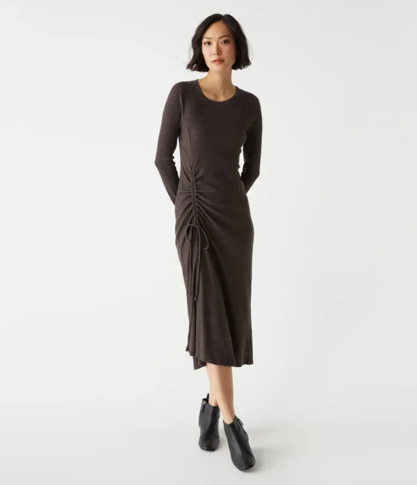 Michael Stars Ilia Thermal Midi Dress- Dresses | Midi Dresses