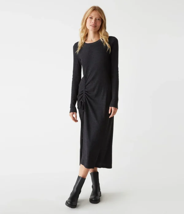 Michael Stars Ilia Thermal Midi Dress- Dresses | Midi Dresses