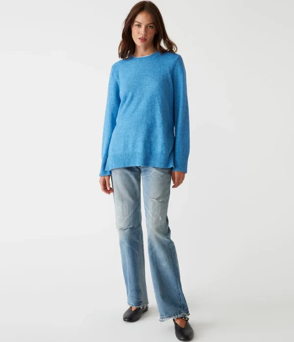 Michael Stars Imogen Crew Neck Sweater- Sweaters & Cardigans