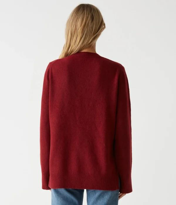 Michael Stars Imogen Crew Neck Sweater- Sweaters & Cardigans