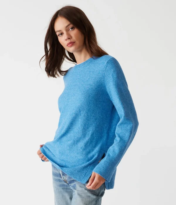 Michael Stars Imogen Crew Neck Sweater- Sweaters & Cardigans