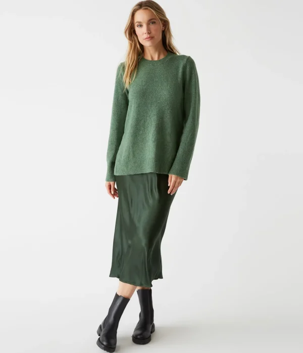 Michael Stars Imogen Crew Neck Sweater- Sweaters & Cardigans