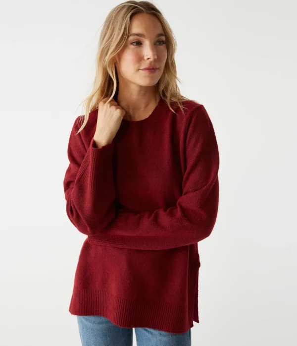 Michael Stars Imogen Crew Neck Sweater- Sweaters & Cardigans