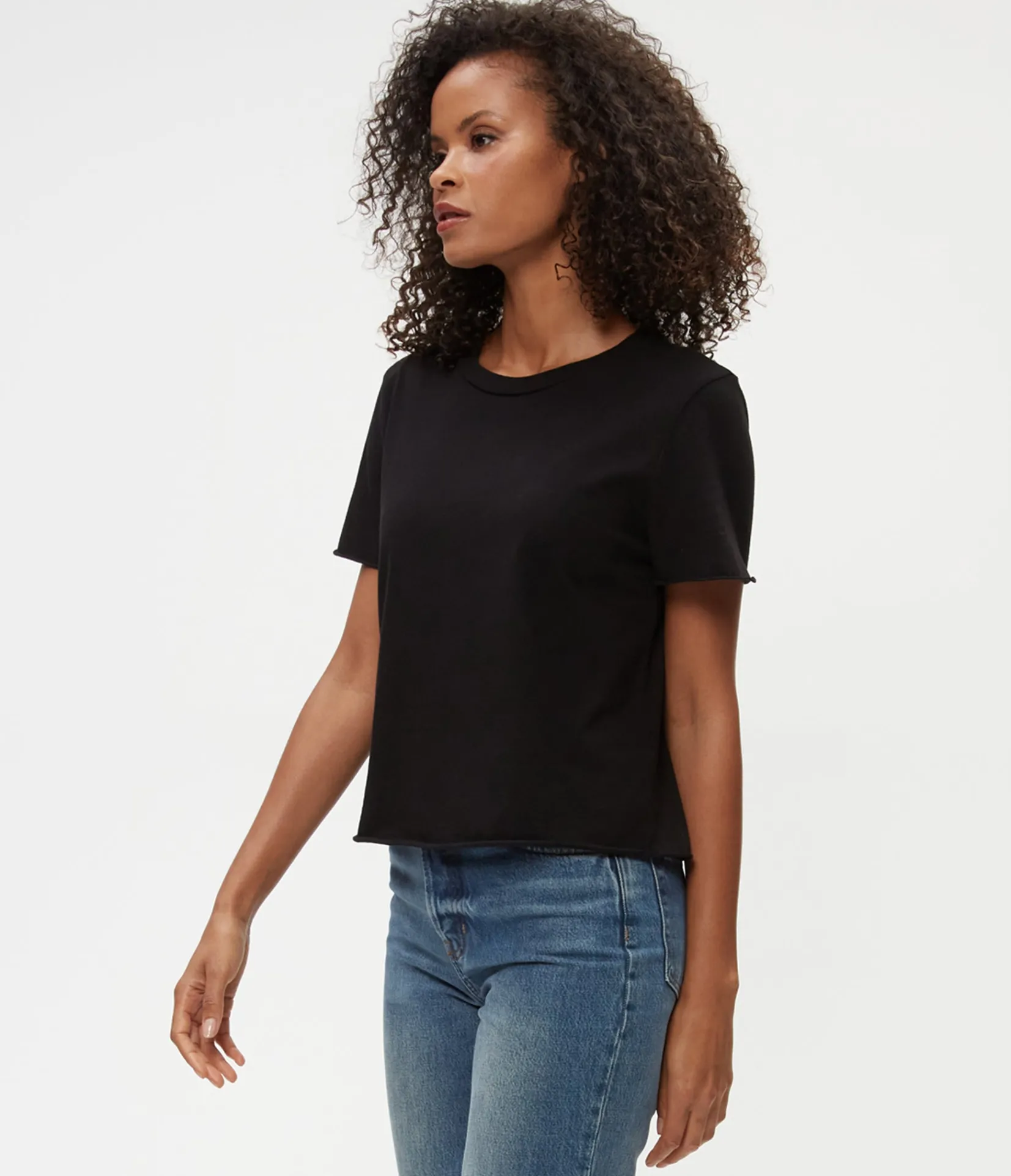 jackie_crew_neck_tee_2.webp Michael Stars Jackie Crew Neck Tee- T-Shirts | Daily T-Shirts