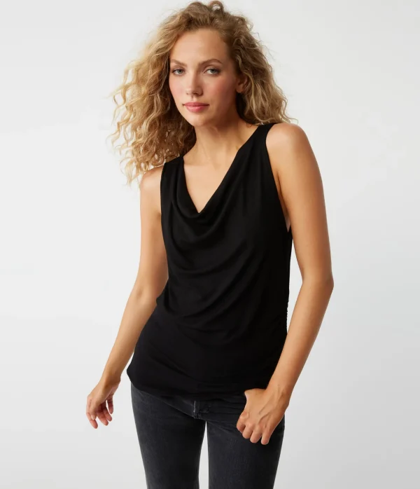Michael Stars Jeanette Cowl Neck Tank- Tops, Blouses & Shirts | Tank Tops