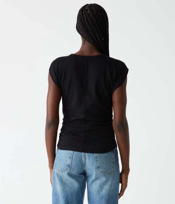 Michael Stars Joni Power Shoulder Tee- Tops, Blouses & Shirts | T-Shirts
