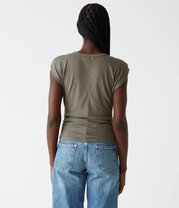 Michael Stars Joni Power Shoulder Tee- Tops, Blouses & Shirts | T-Shirts