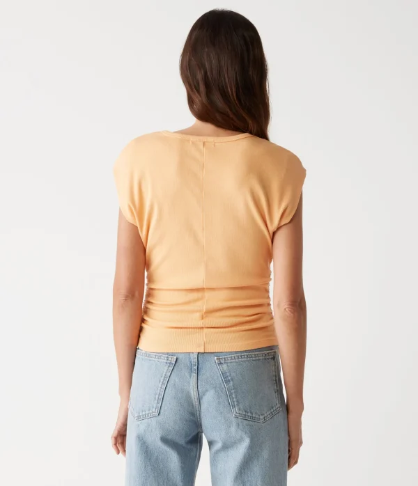 Michael Stars Joni Power Shoulder Tee- Tops, Blouses & Shirts | T-Shirts