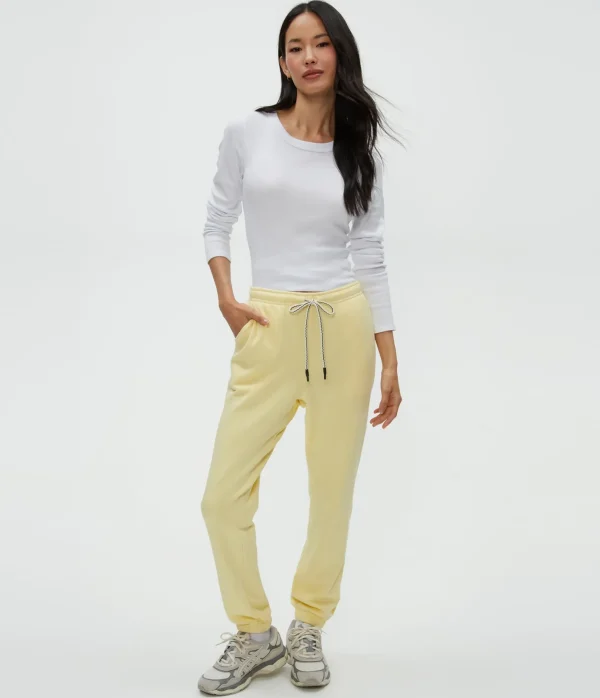 Michael Stars Josie Plush Terry Jogger- Pants, Shorts & Skirts | Loungewear
