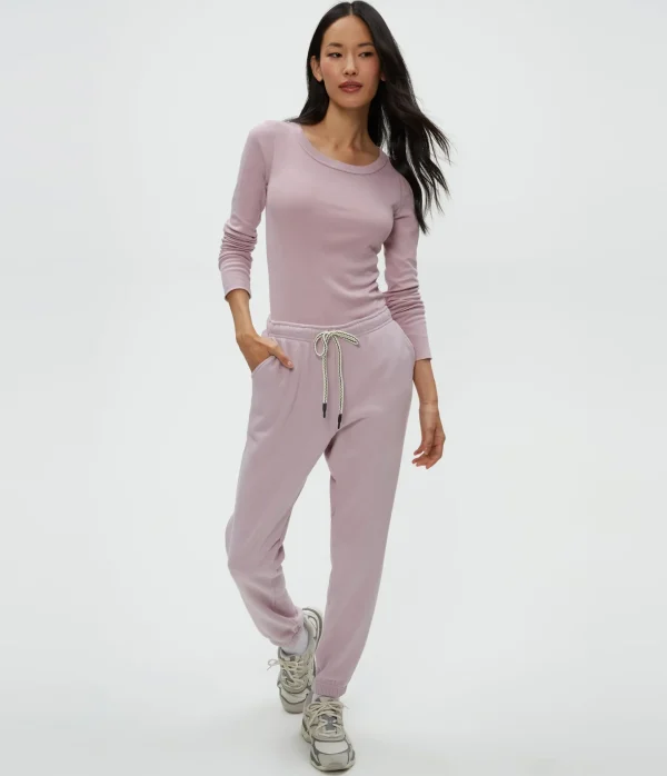 Michael Stars Josie Plush Terry Jogger- Pants, Shorts & Skirts | Loungewear