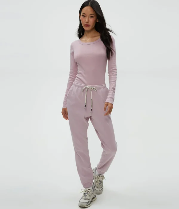 Michael Stars Josie Plush Terry Jogger- Pants, Shorts & Skirts | Loungewear