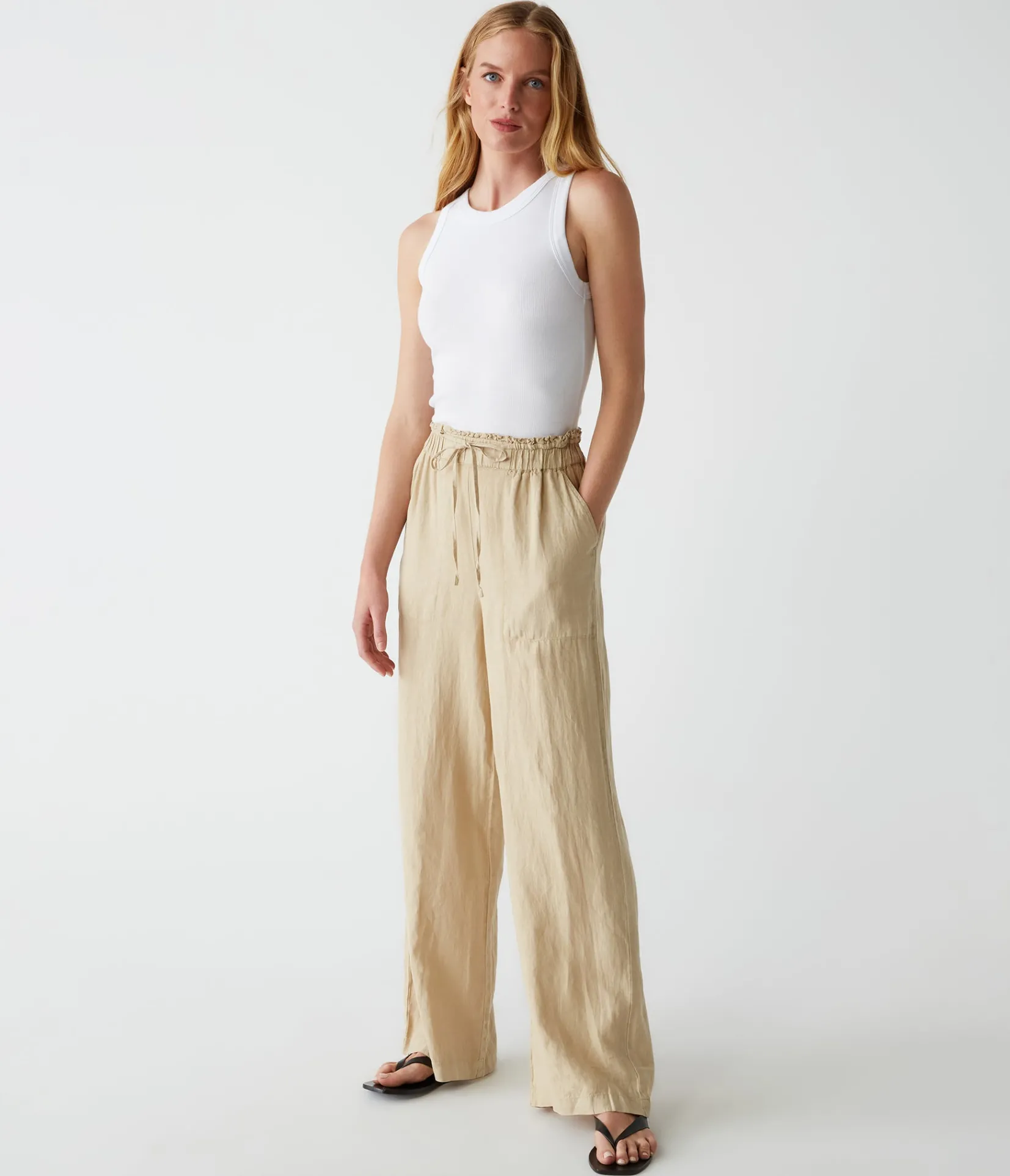 jules_linen_pant_2.webp Michael Stars Jules Linen Pant- Pants, Shorts & Skirts