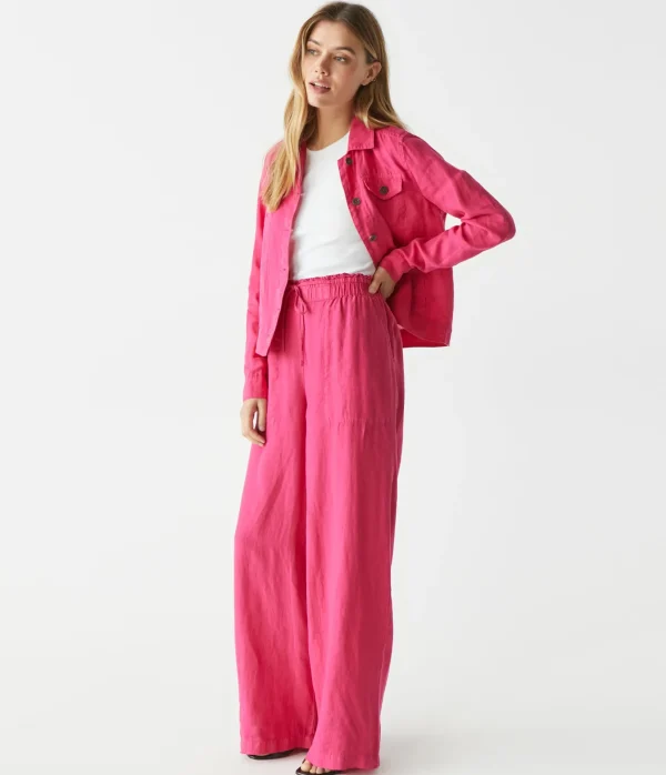 Michael Stars Jules Linen Pant- Pants, Shorts & Skirts