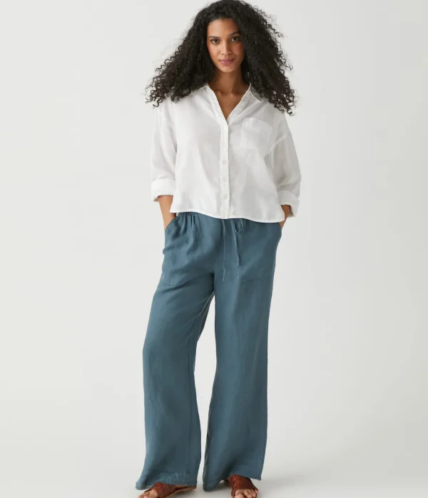 Michael Stars Jules Linen Pant- Pants, Shorts & Skirts