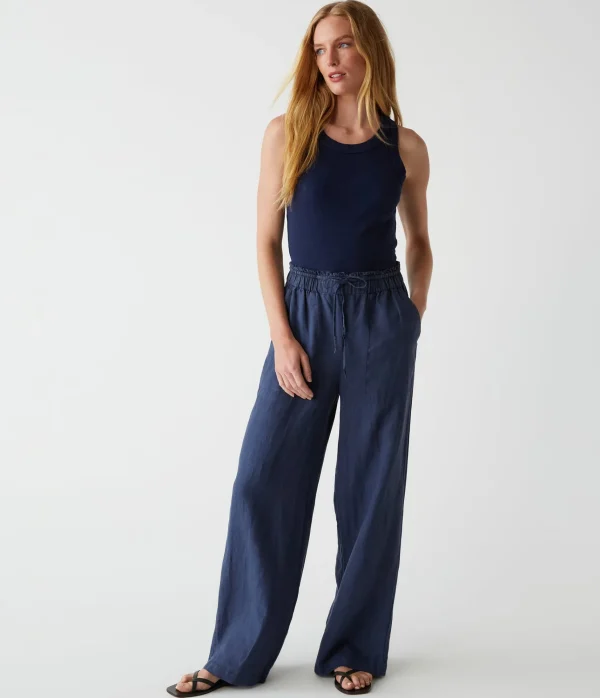 Michael Stars Jules Linen Pant- Pants, Shorts & Skirts