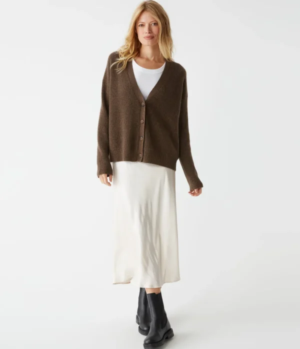 Michael Stars Julia Cashmere Cardigan- Sweaters & Cardigans
