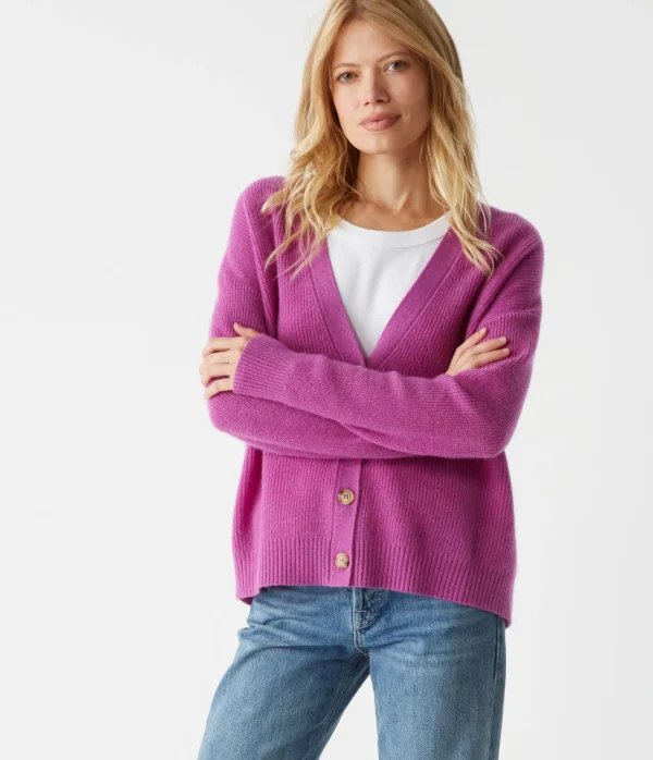 Michael Stars Julia Cashmere Cardigan- Sweaters & Cardigans