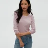 Michael Stars Juliet Thermal Tee- T-Shirts | Loungewear