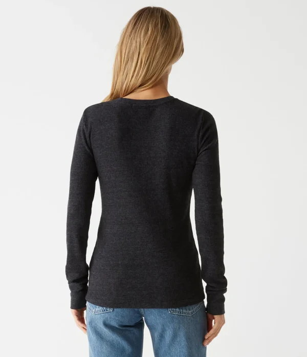 Michael Stars Juliet Thermal Tee- T-Shirts | Loungewear