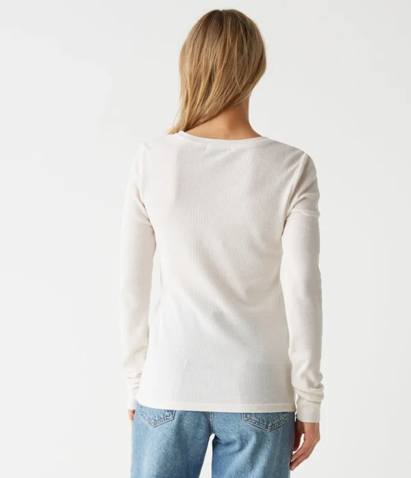 Michael Stars Juliet Thermal Tee- T-Shirts | Loungewear