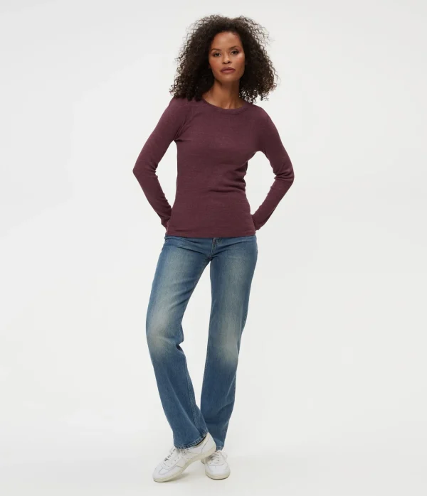 Michael Stars Juliet Thermal Tee- T-Shirts | Loungewear