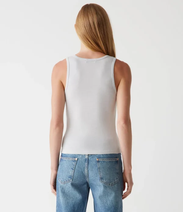 Michael Stars Juno Scoop Neck Tank- Tank Tops | Supima Cotton T-Shirts