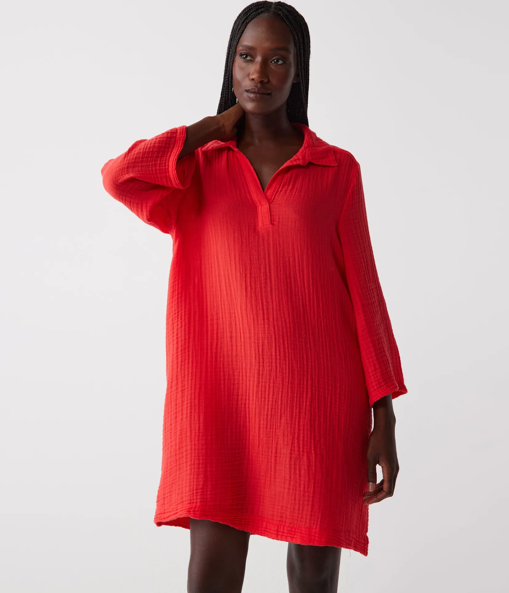 kini_tunic_dress_12.webp Michael Stars Kini Tunic Dress- Dresses | Mini Dresses