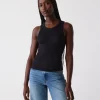 Michael Stars Kira Crinkle Tank- Tank Tops