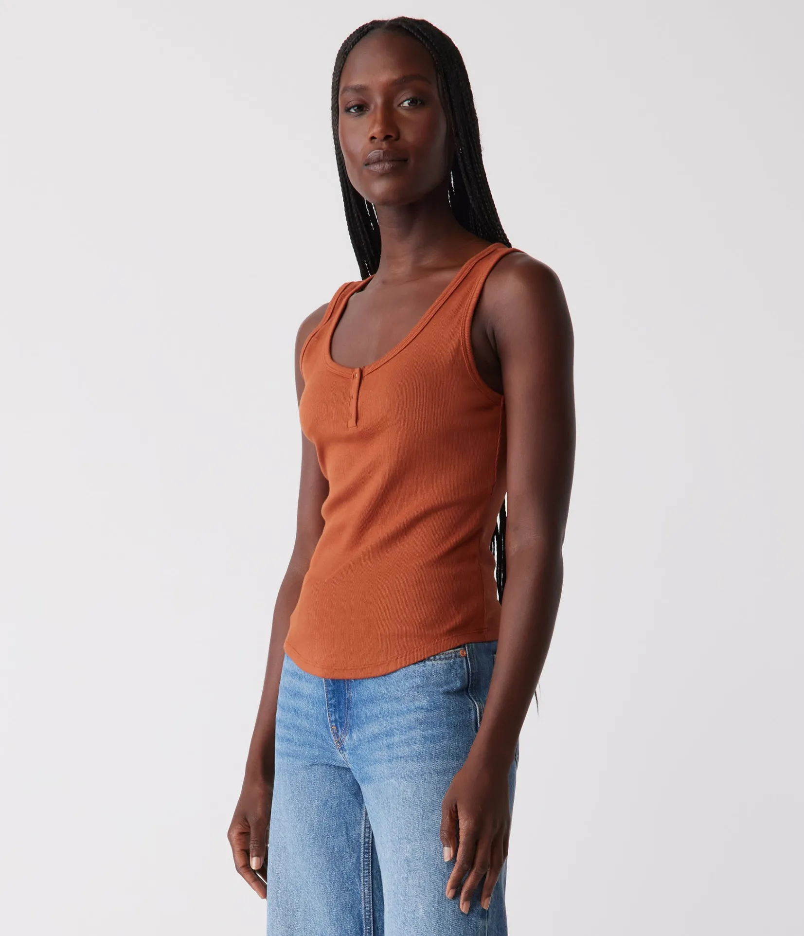 kris_snap_front_tank_14.webp Michael Stars Kris Snap Front Tank- Tank Tops | Ultra Rib T-Shirts