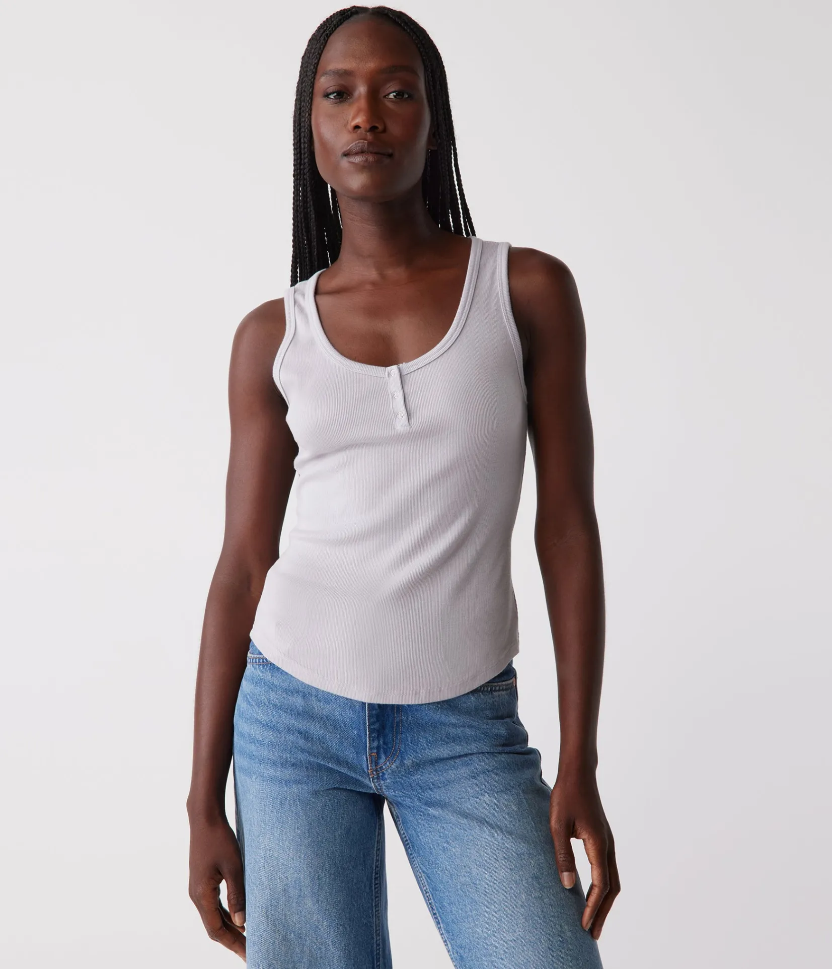 kris_snap_front_tank_16.webp Michael Stars Kris Snap Front Tank- Tank Tops | Ultra Rib T-Shirts